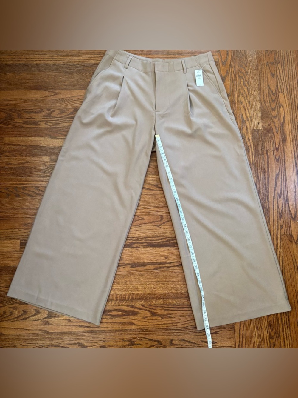 GAP Wide-Leg Pleated Trousers - NWT - 14 Petite